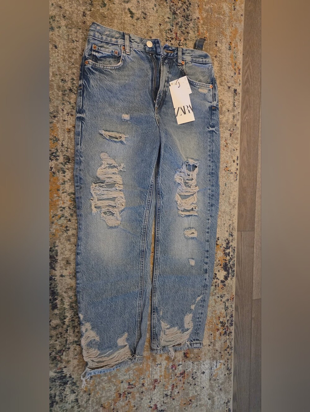 ZARA SIGNATURE DENIM  .The Pepper Mom.EDT.2021.Made In Turkey .